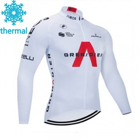Wielershirt 2021 Ineos Grenadiers  N004 Winter Thermal Fleece